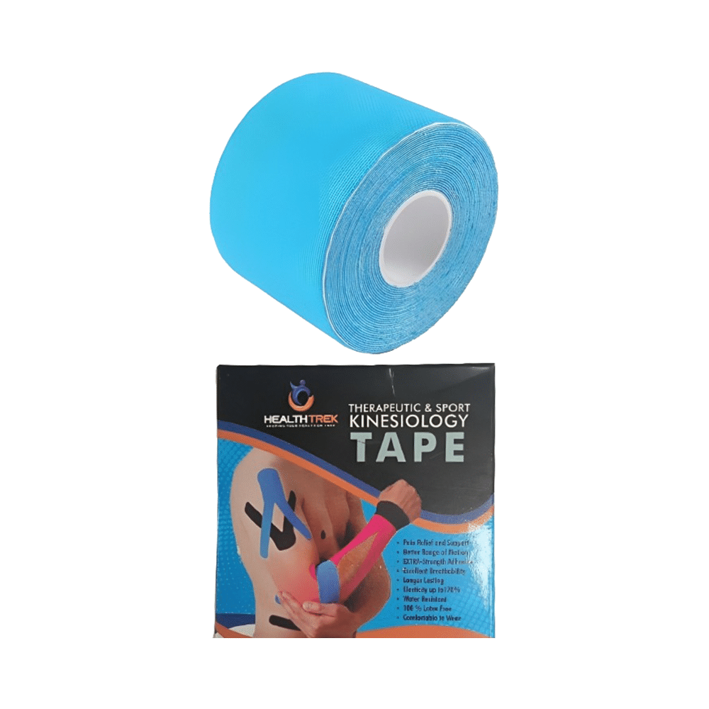 Healthtrek Kinesiology Tape for Physiotherapy Sky Blue - Image 2