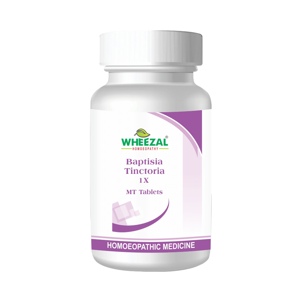 Wheezal Baptisia Tinctoria 1X MT Tablet - Image 2