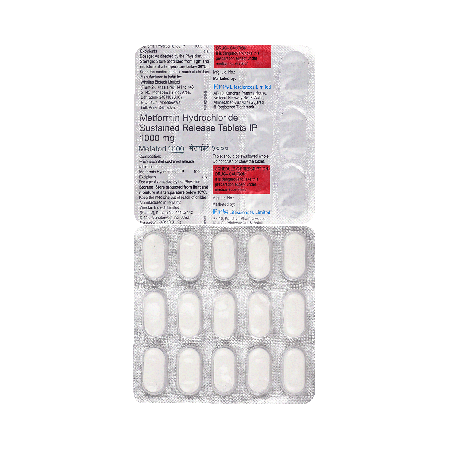 Metafort 1000 Tablet SR - Image 1
