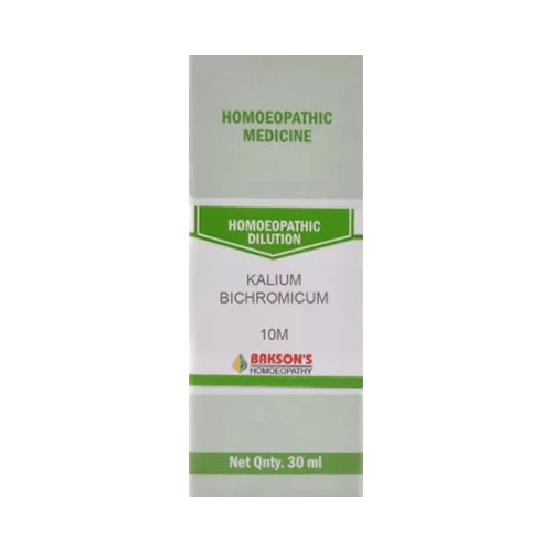 Bakson's Homeopathy Kalium Bichromicum Dilution 10M - Image 1