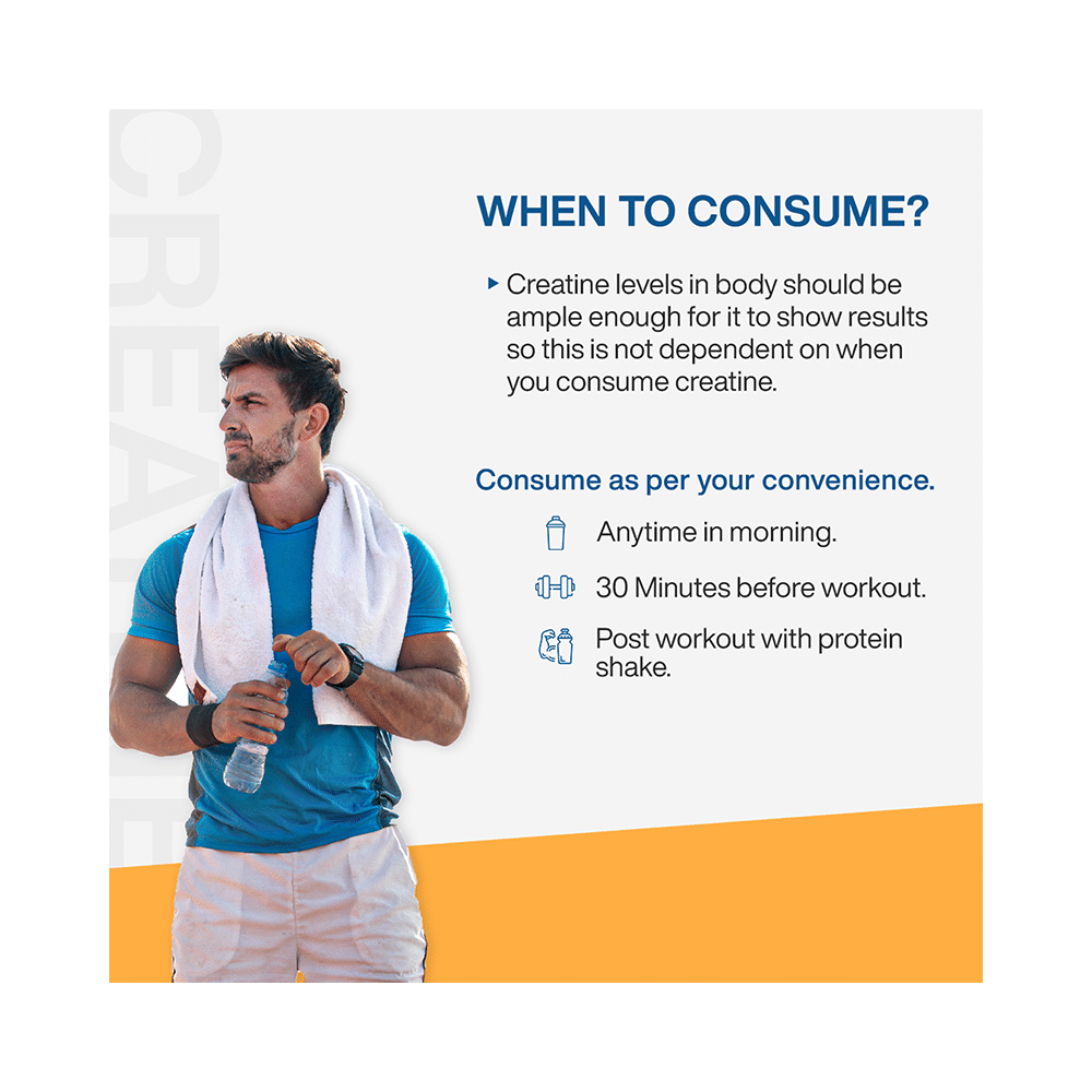 MyFitFuel Creatine Monohydrate 200 Mesh Powder Orange - Image 4