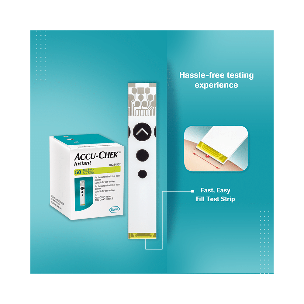 Accu-Chek Instant Glucometer Combo Pack with Free 10 Test Strips | mySugr App | Wireless | Blood Glucose Monitors | Diabetes Monitoring Devices - Image 7
