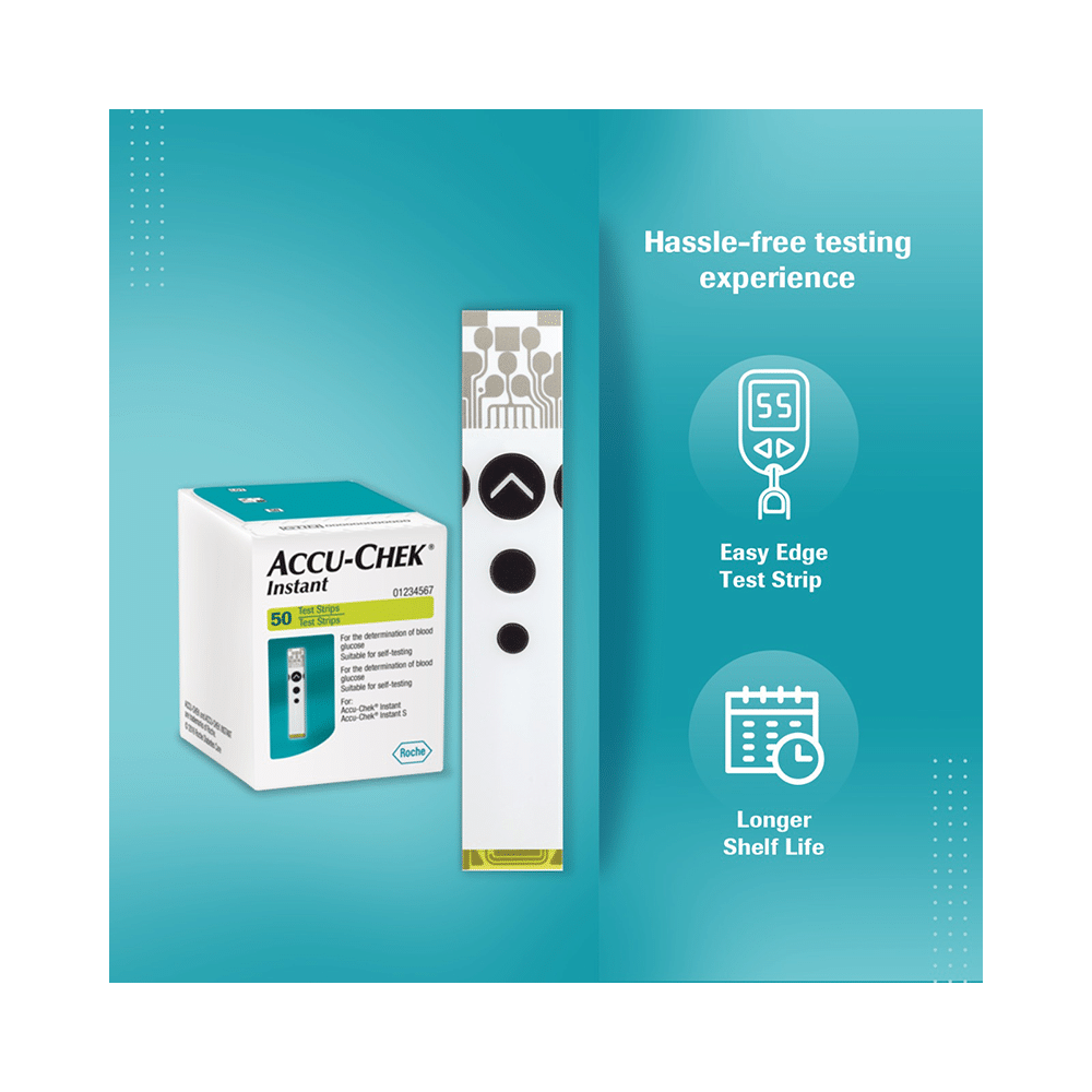 Accu-Chek Instant Glucometer Combo Pack with Free 10 Test Strips | mySugr App | Wireless | Blood Glucose Monitors | Diabetes Monitoring Devices - Image 8
