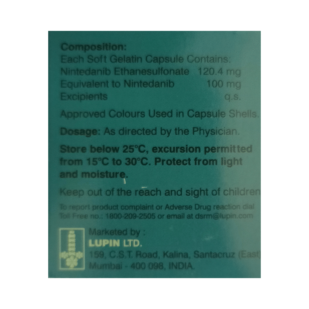 Idofnib 100 Soft Gelatin Capsule - Image 2