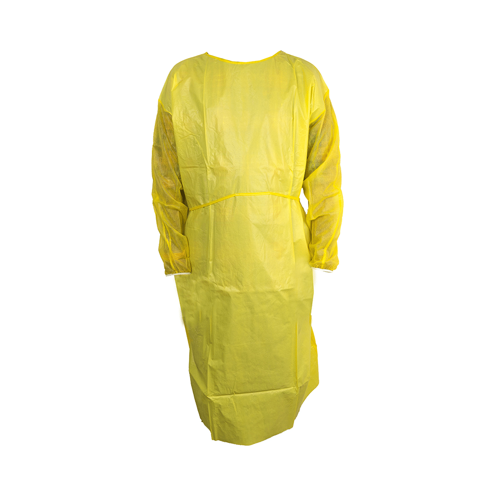 NMPL Hygiene Care Surgical Gown Yellow - Image 2