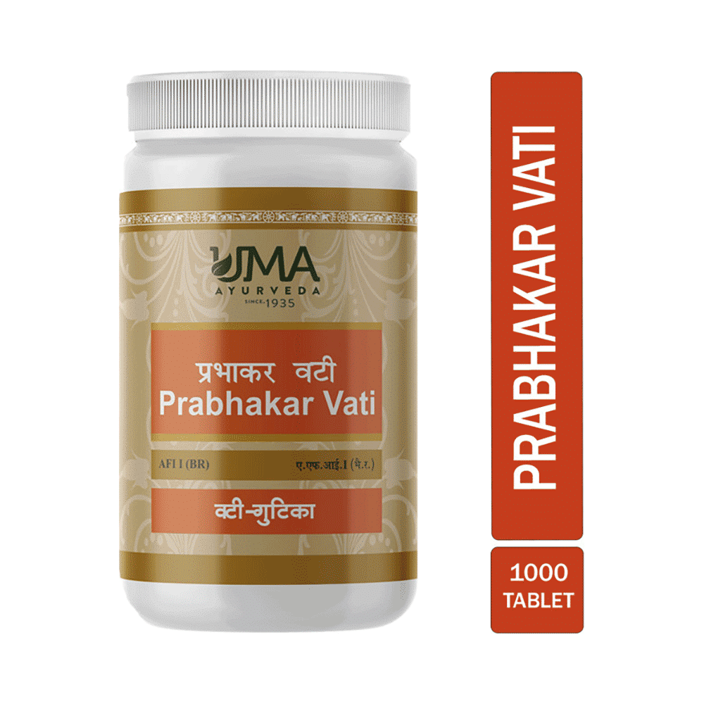 Uma Ayurveda Prabhakar Vati Tablet - Image 4