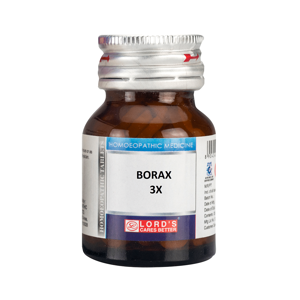 Lord's Borax Trituration Tablet 3X - Image 2