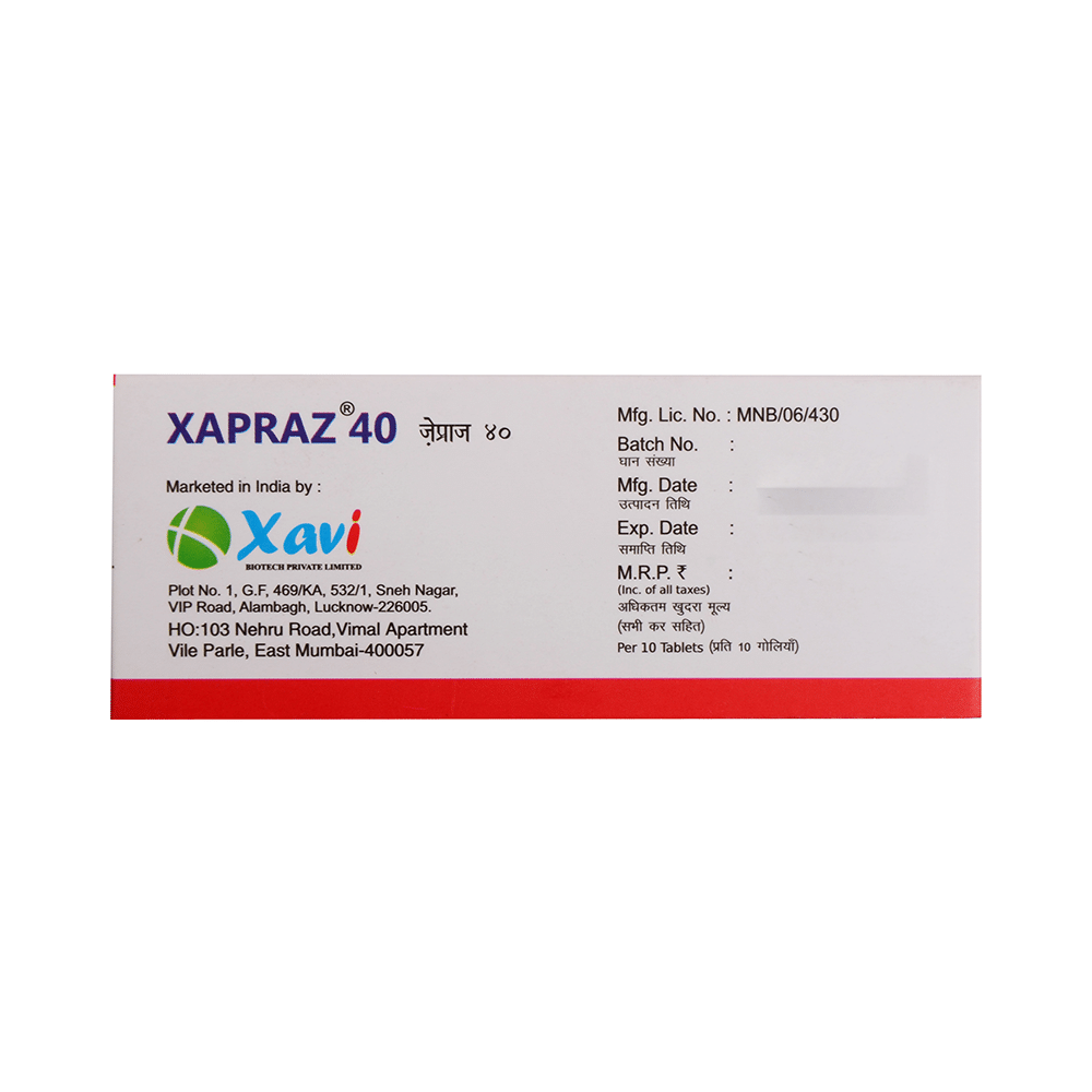 Xapraz 40 Tablet - Image 3