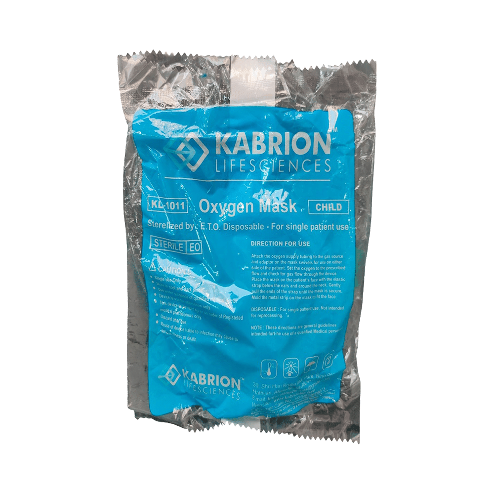 Agarwals Kabrion Oxygen Face Mask Child - Image 2