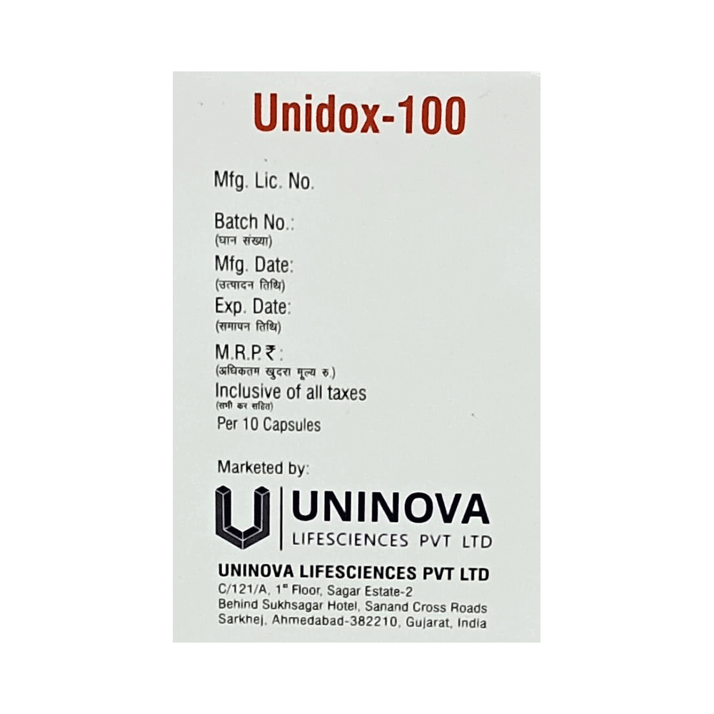 Unidox 100 Capsule - Image 3