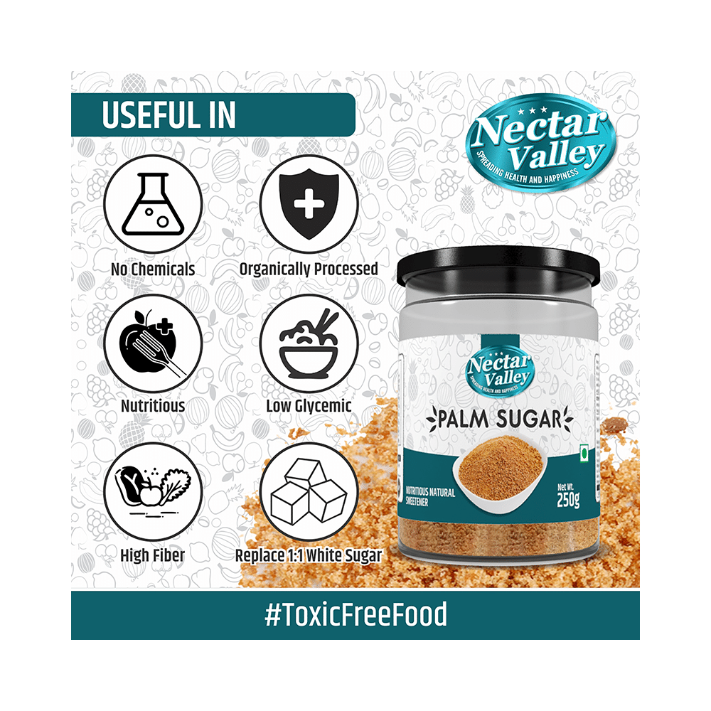 Nectar Valley Palm Sugar Natural Sweetener - Image 4