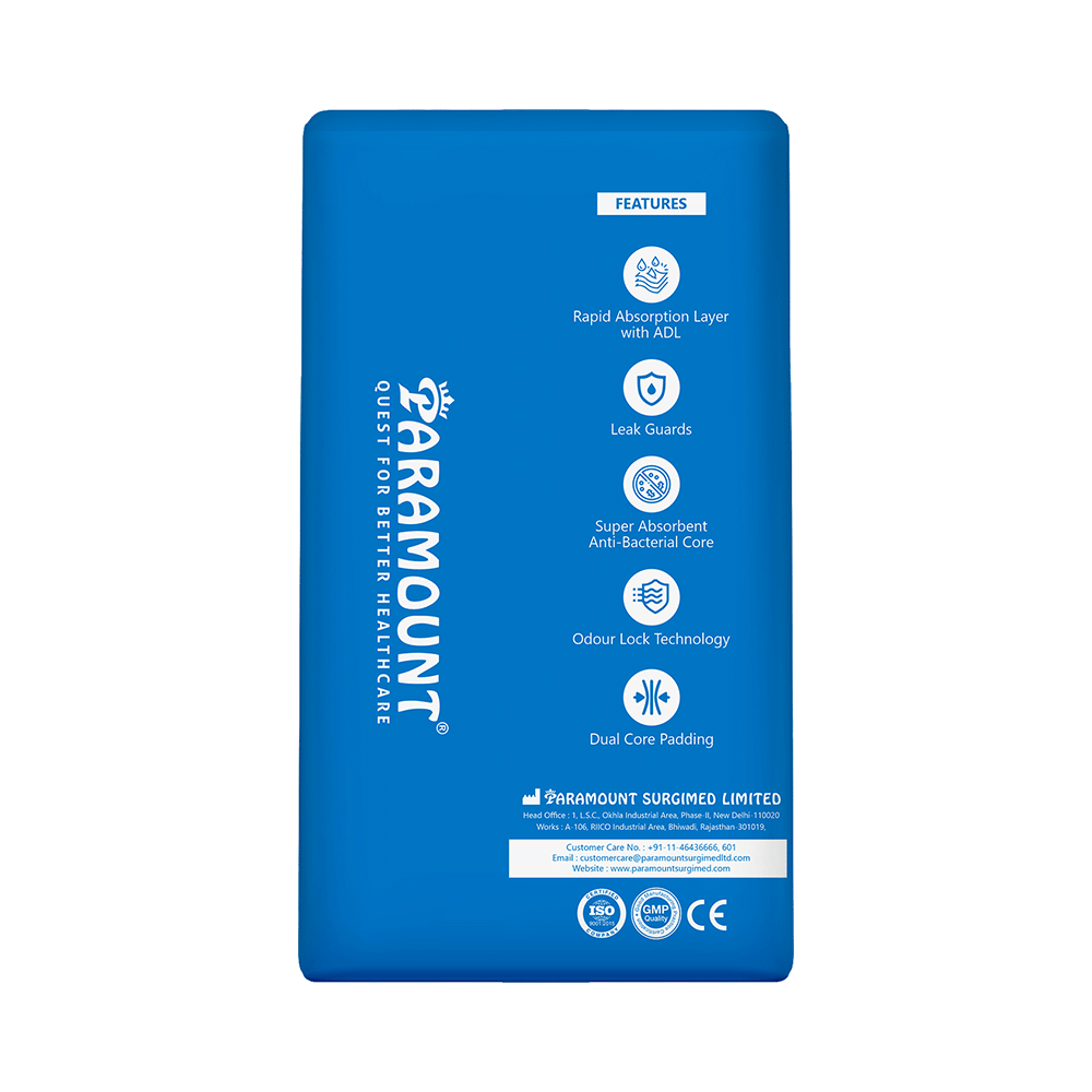 Arokleen Overnight Disposable Adult Diaper (10 Each) Large - Image 2