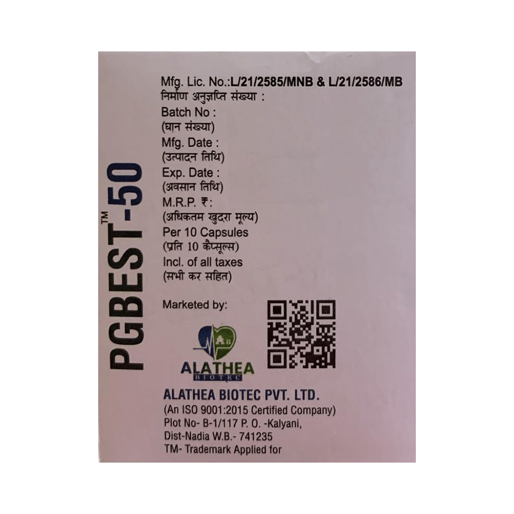 Pgbest 50 Capsule - Image 3