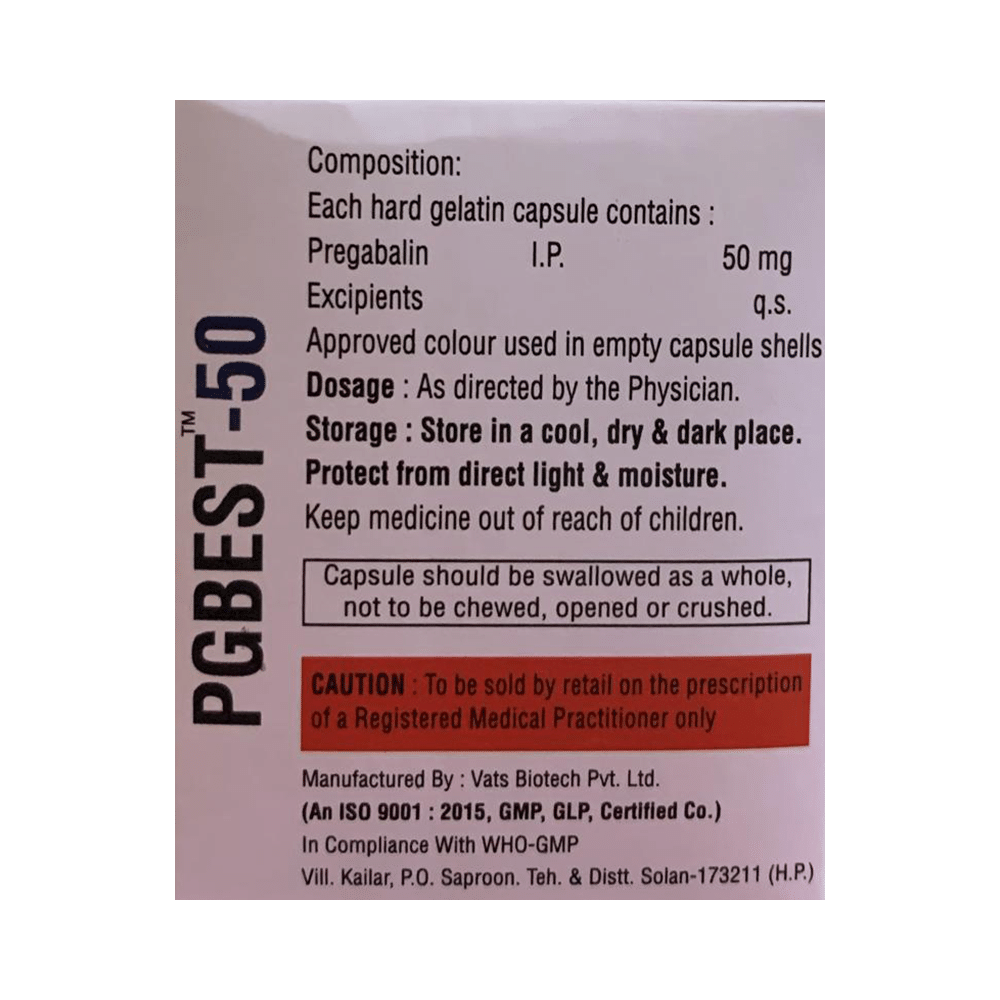 Pgbest 50 Capsule - Image 2