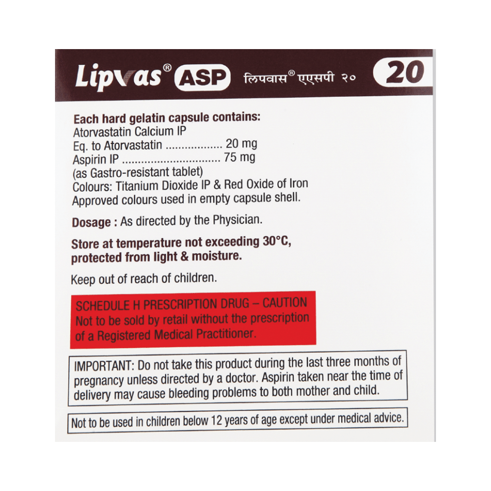 Lipvas ASP 20 Capsule - Image 2