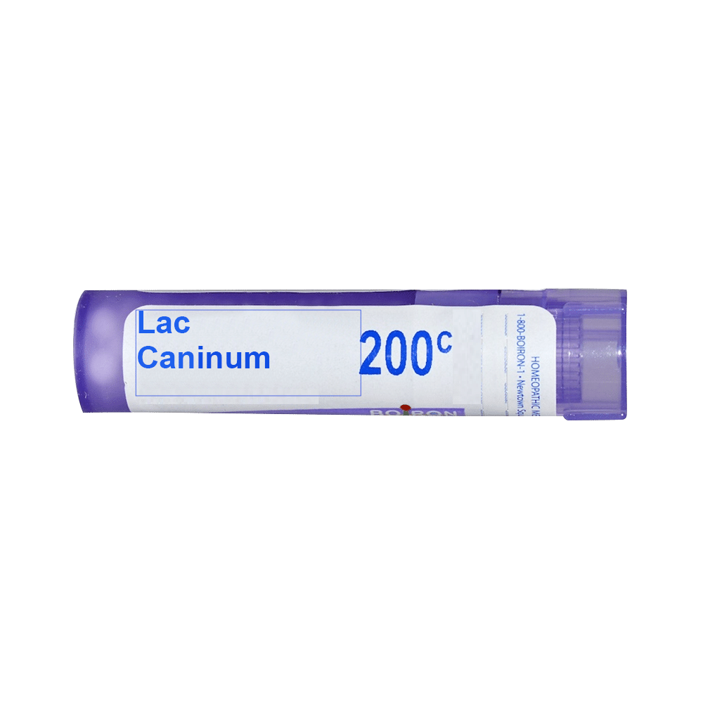Boiron Lac Caninum Single Dose Approx 200 Microgranules 200 CH - Image 1