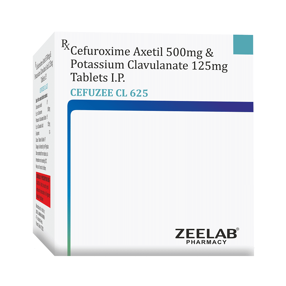 Cefuzee CL 625 Tablet