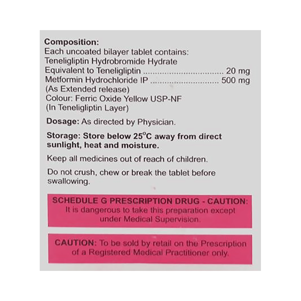 Ten20 M 500 Tablet ER - Image 2