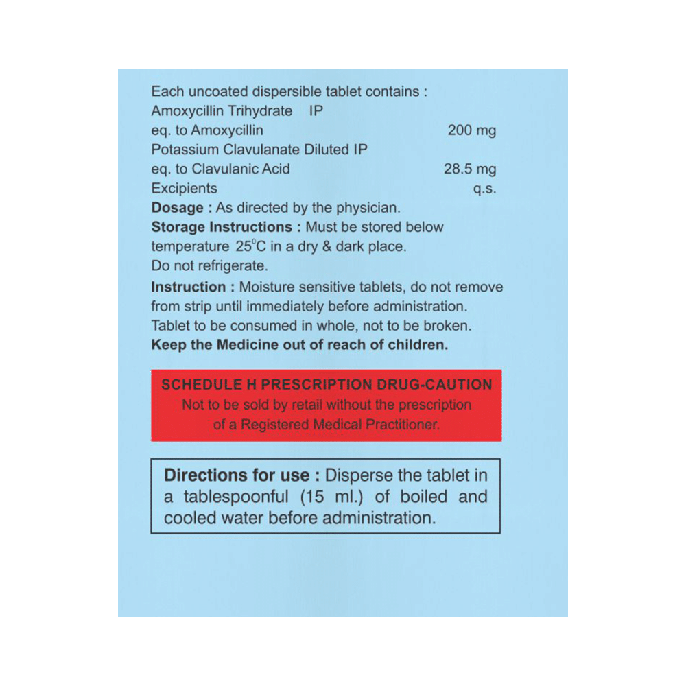 Moxyvil CV Kid 228.5 Tablet DT - Image 2