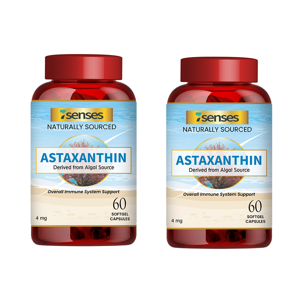 7Senses Astaxanthin 4mg Softgel Capsule (60 Each) - Image 1