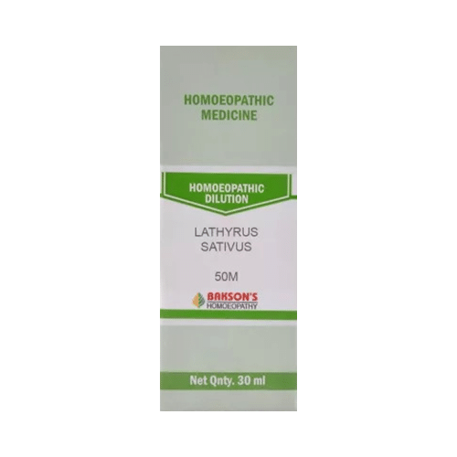 Bakson's Homeopathy Lathyrus Sativus Dilution 50M - Image 1