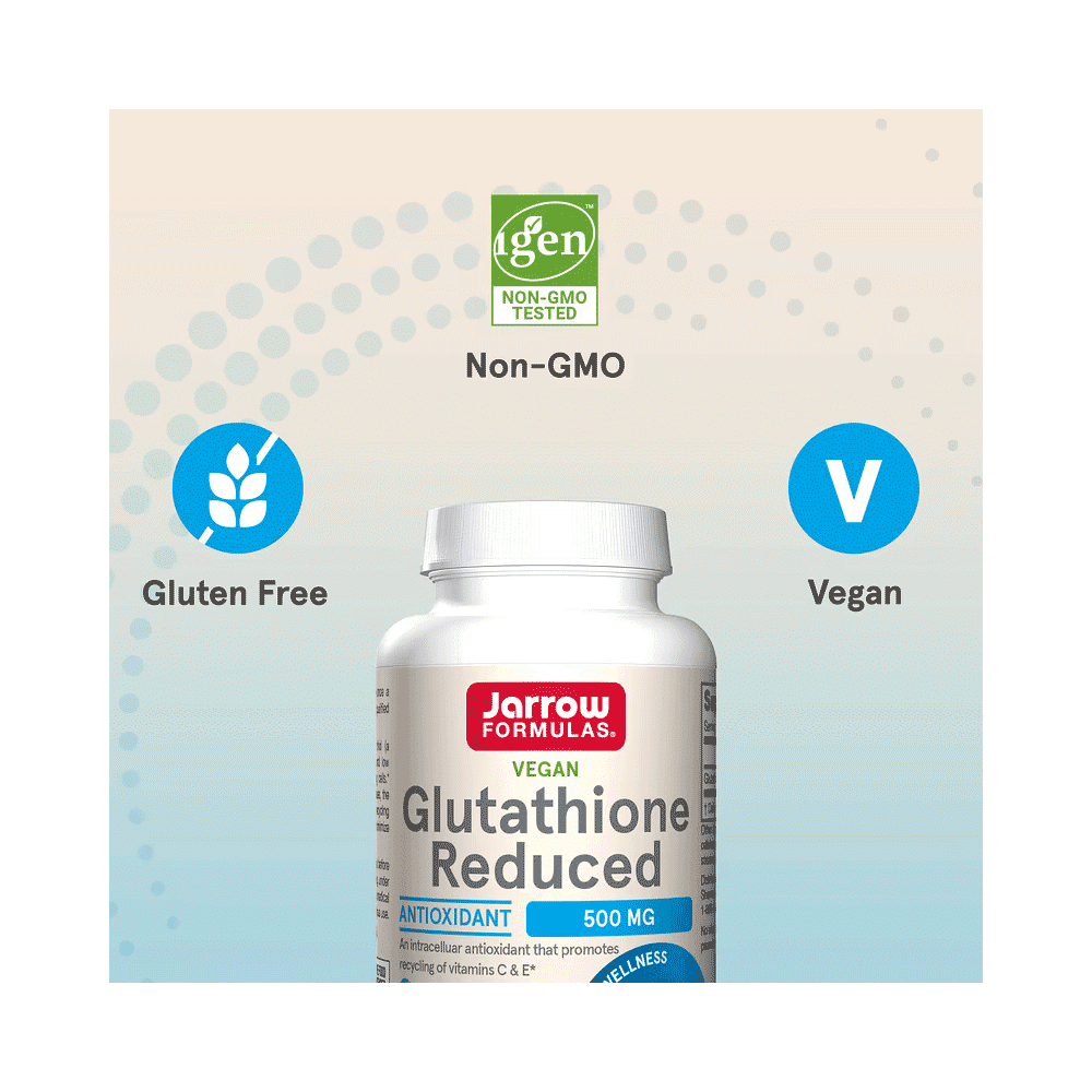 Jarrow Formulas Glutathione Reduced 500mg | Veggie Cap for Antioxidant Support - Image 6
