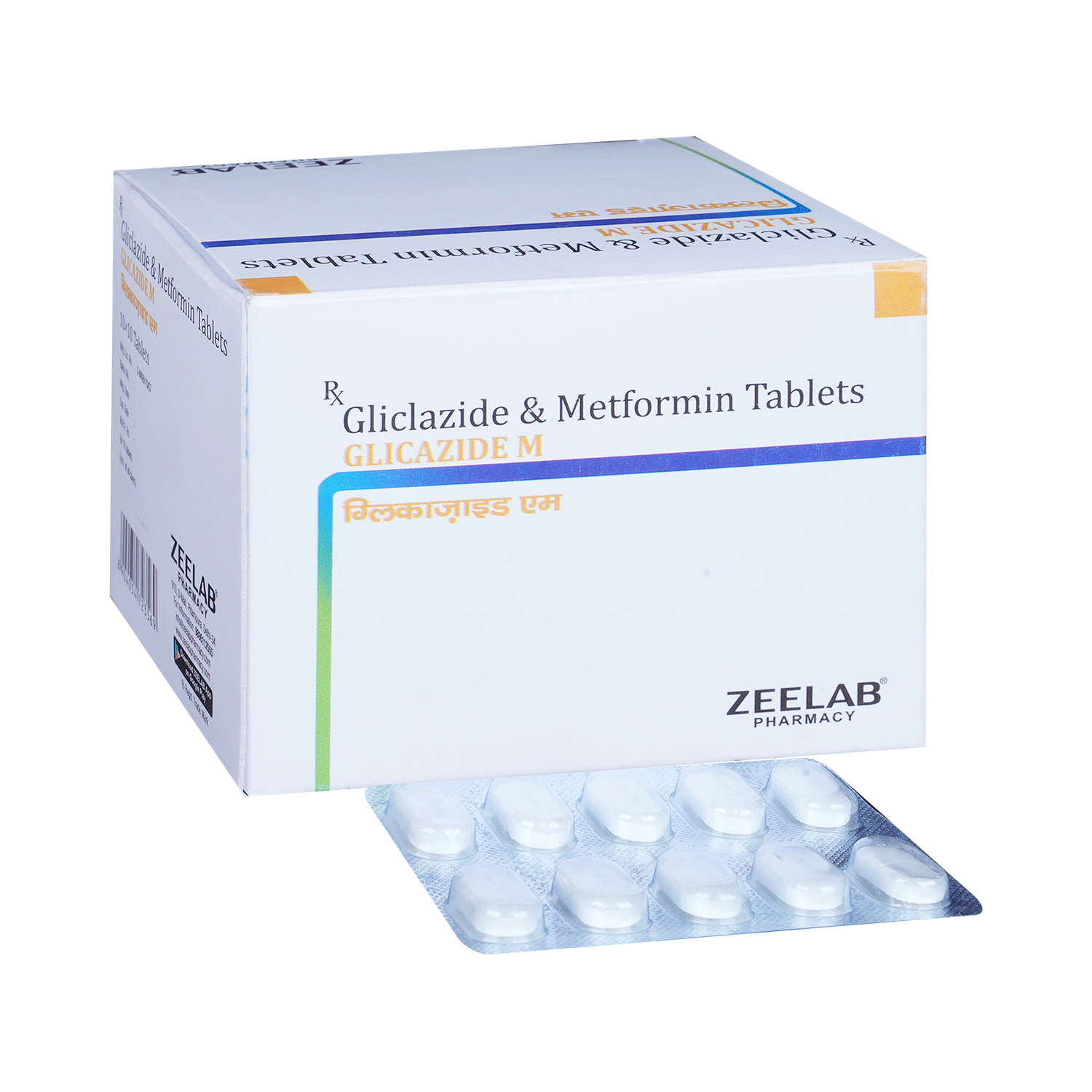 Glicazide M 80mg/500mg Tablet - Image 1