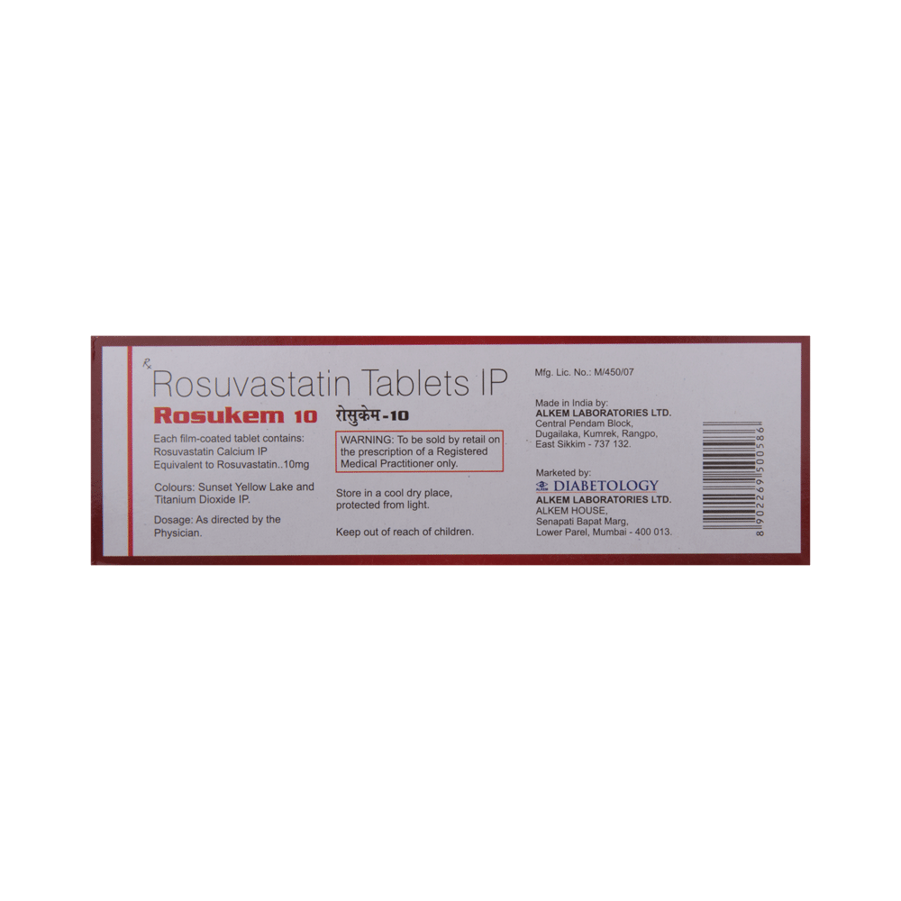 Rosukem 10 Tablet - Image 3
