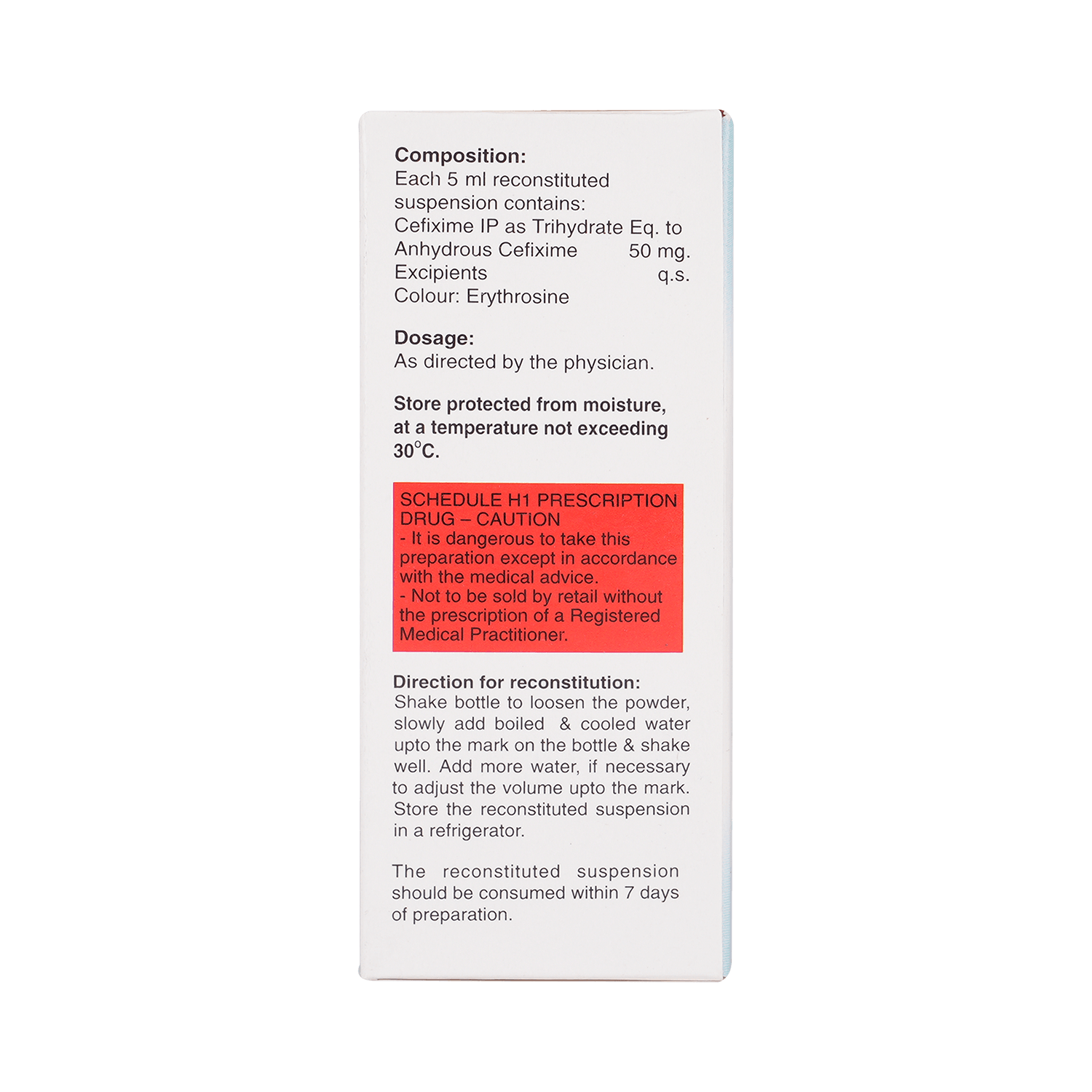 Ximeceff 50mg Syrup - Image 3