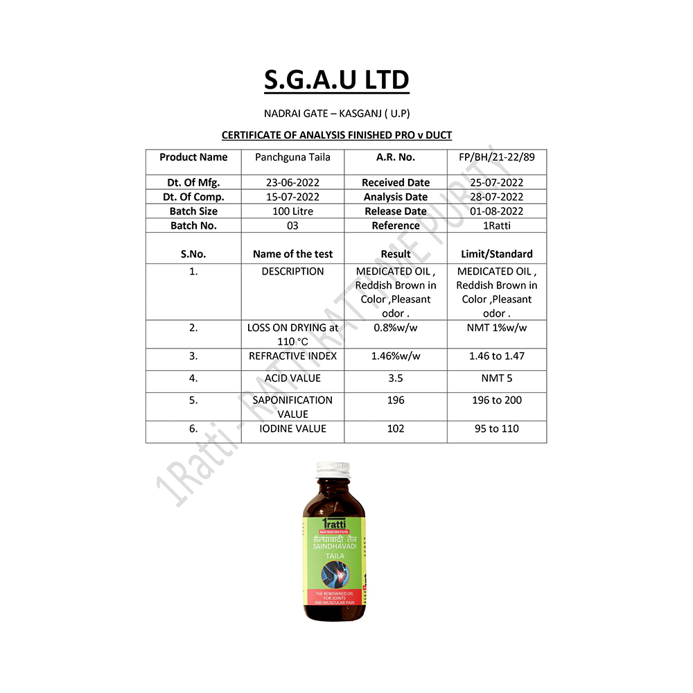 1ratti Panchguna Taila - Image 3