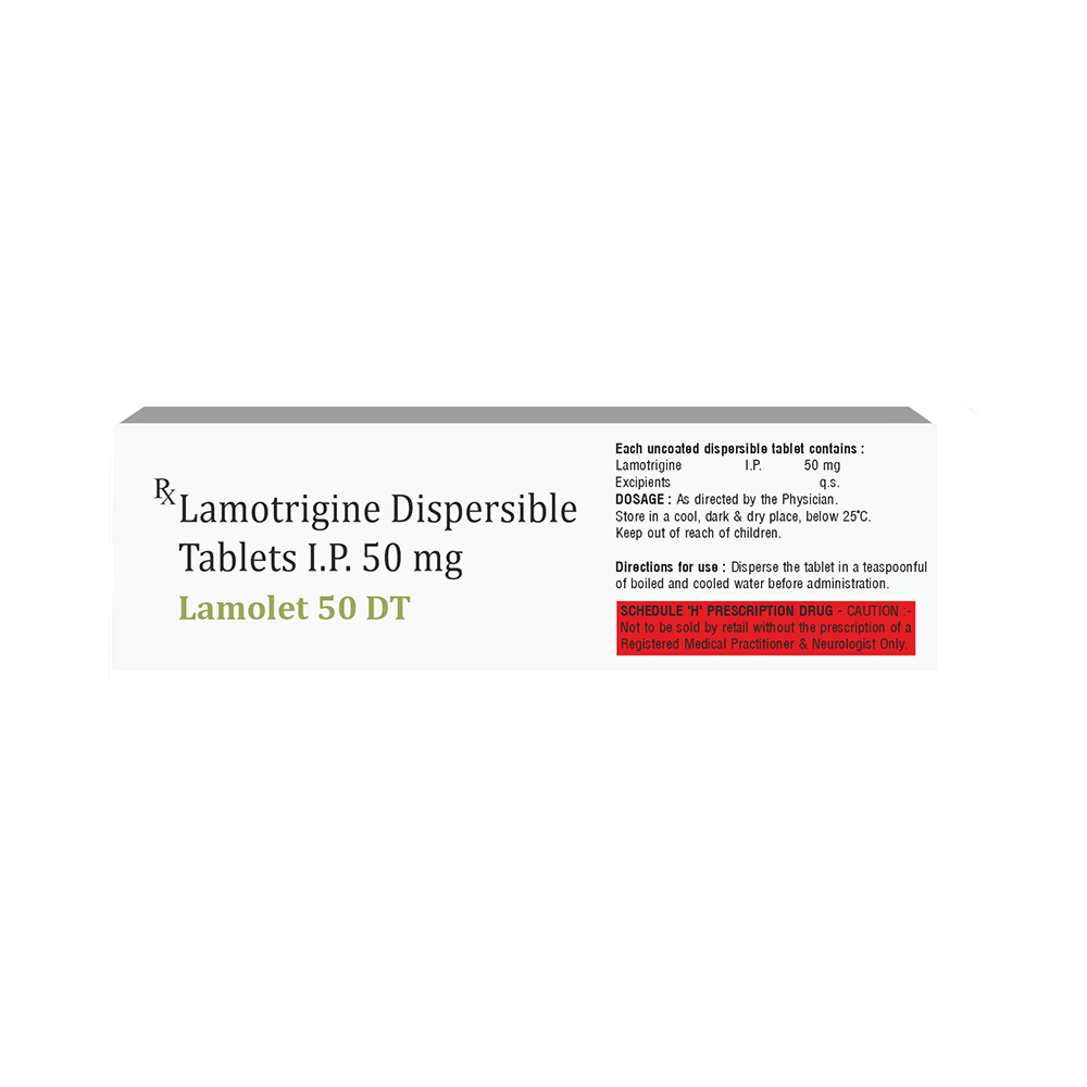 Lamolet 50mg Tablet DT - Image 2