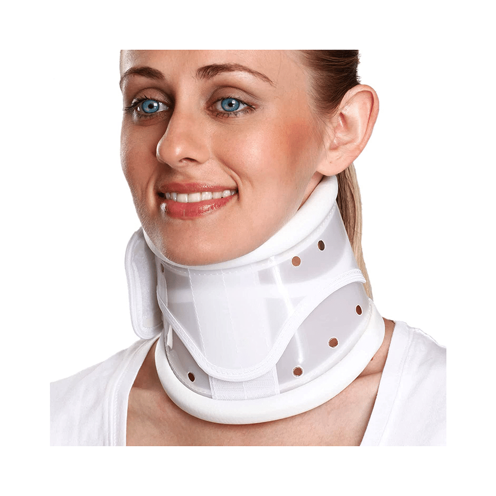Fidelis Healthcare Cervical Hard Collar Adjustable Small White - Image 1