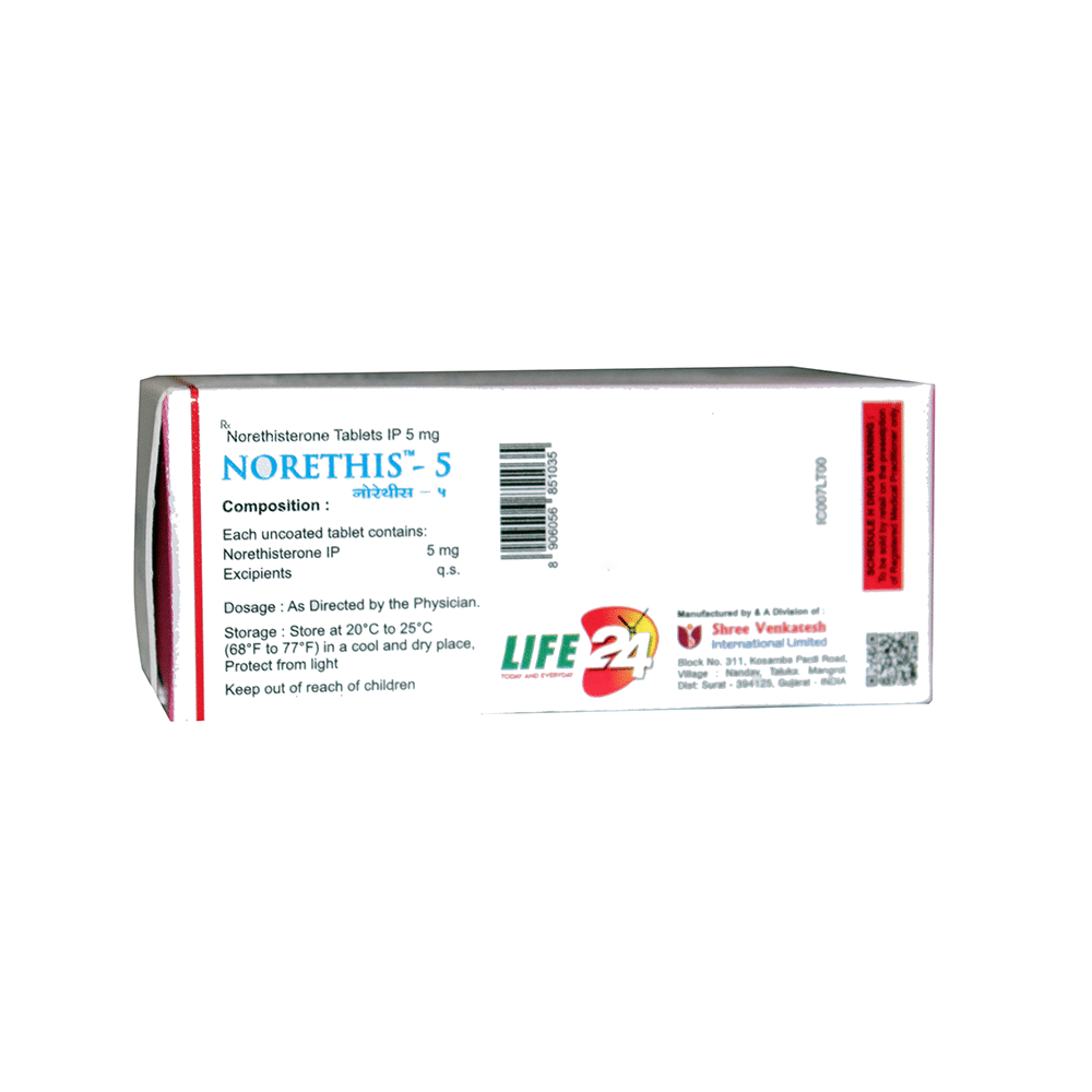 Norethis 5mg Tablet - Image 2