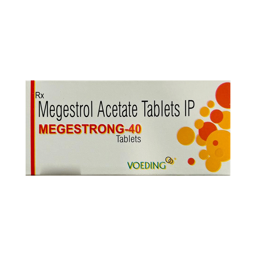 Megestrong 40 Tablet - Image 1
