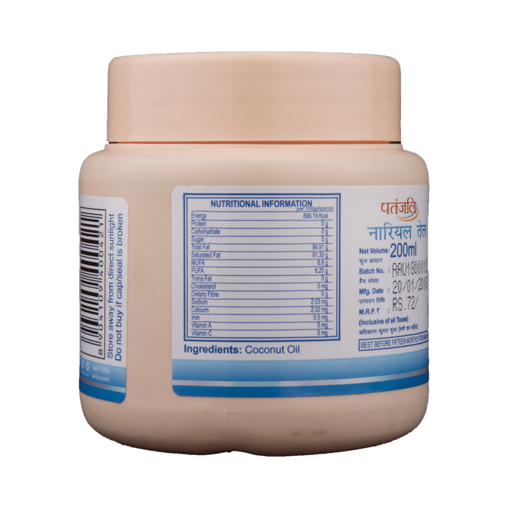 Patanjali Ayurveda Edible Coconut Oil - Image 3