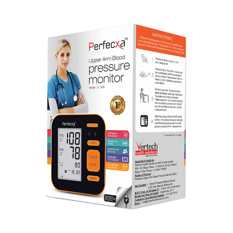 Perfecxa B02 Upper Arm Blood Pressure Monitor - Image 2