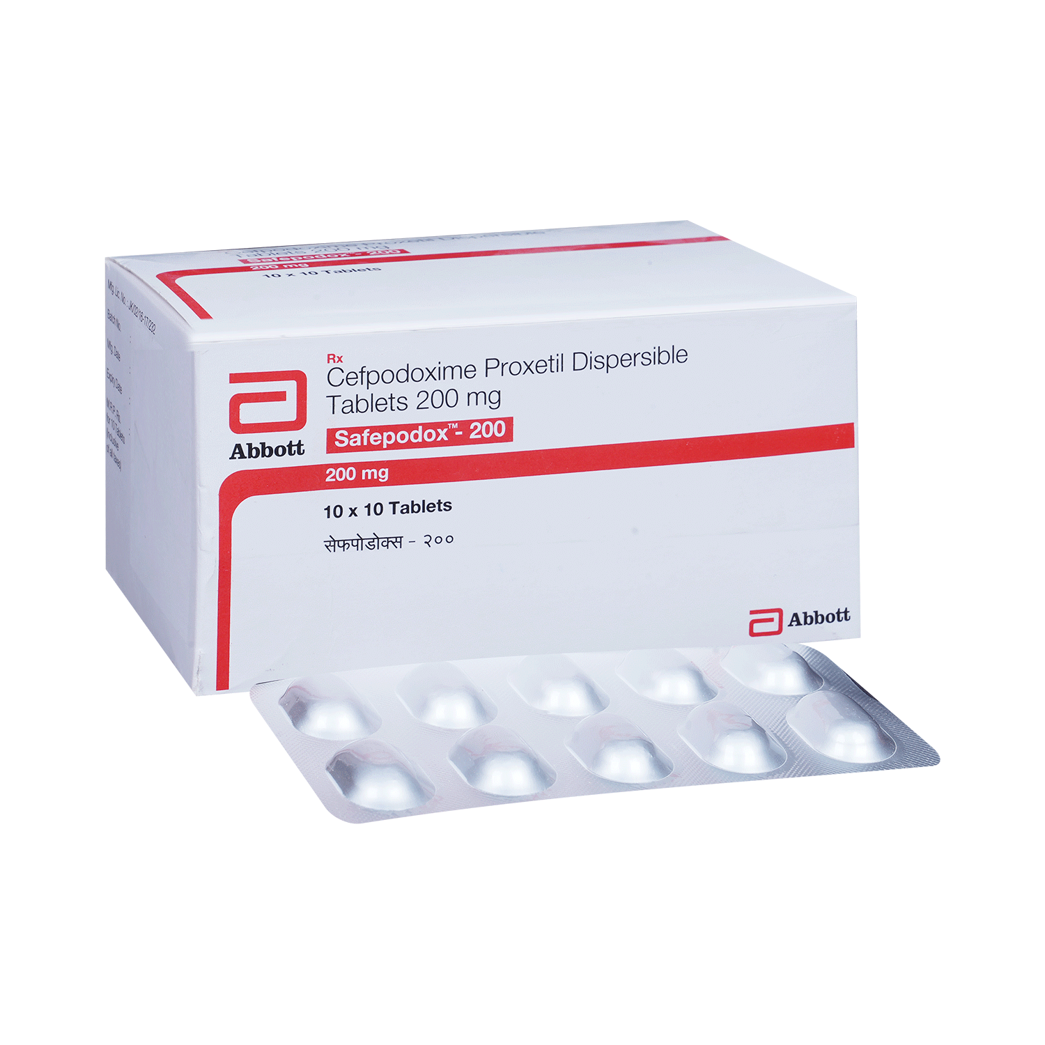 Safepodox 200mg Tablet DT