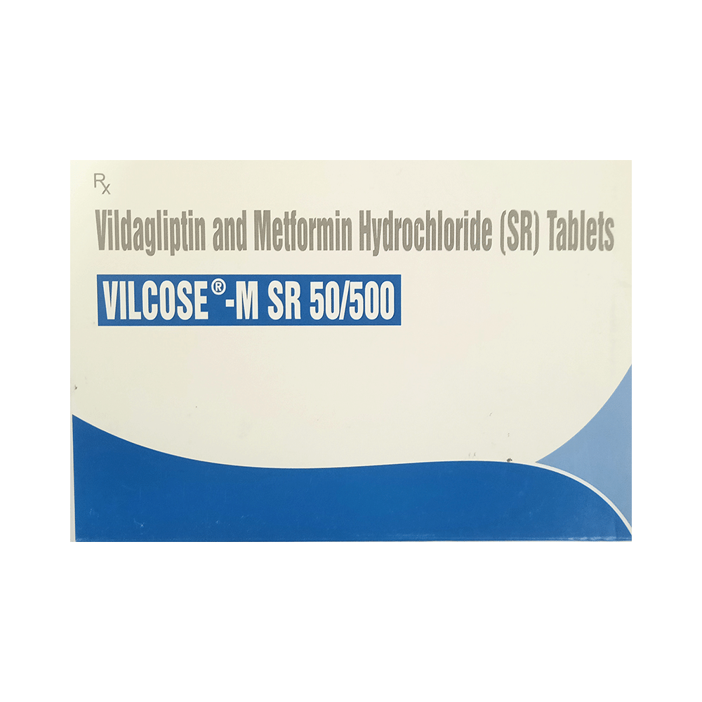 Vilcose-M SR 50/500 Tablet