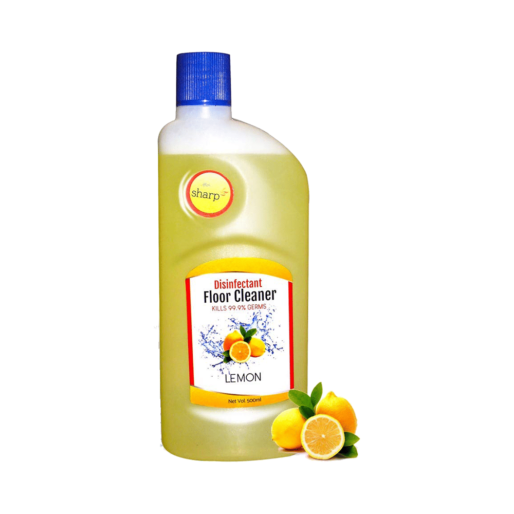 FLOH Sharp Disinfectant Floor Cleaner (500ml Each) Lemon - Image 1