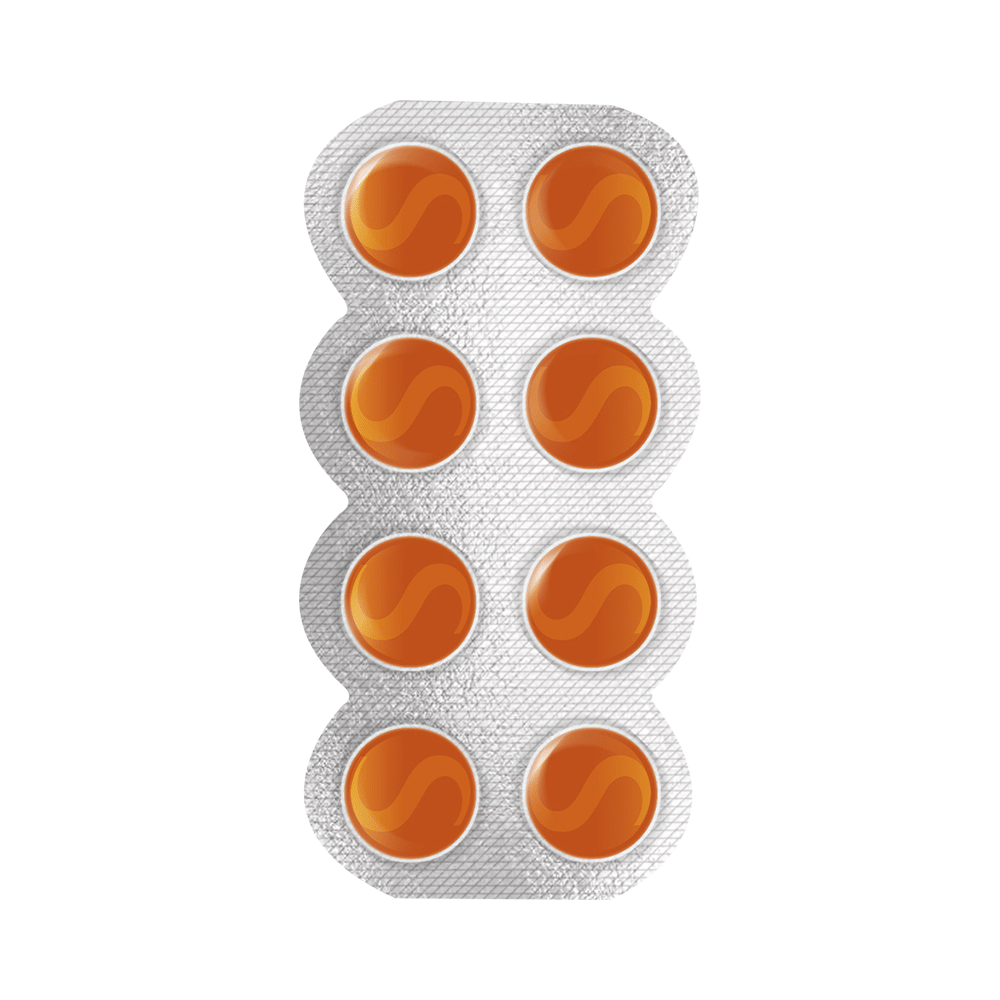 Strepsils Medicated Lozenges for Sore Throat Relief (8 Each) | Flavour Ginger & Lemon - Image 1