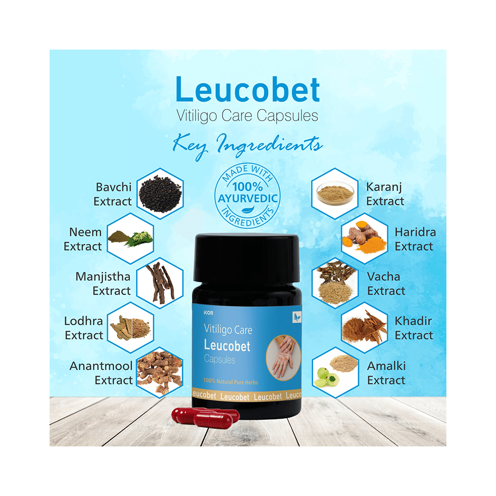 Vitiligo Care Leucobet Capsule (10 Each) - Image 6