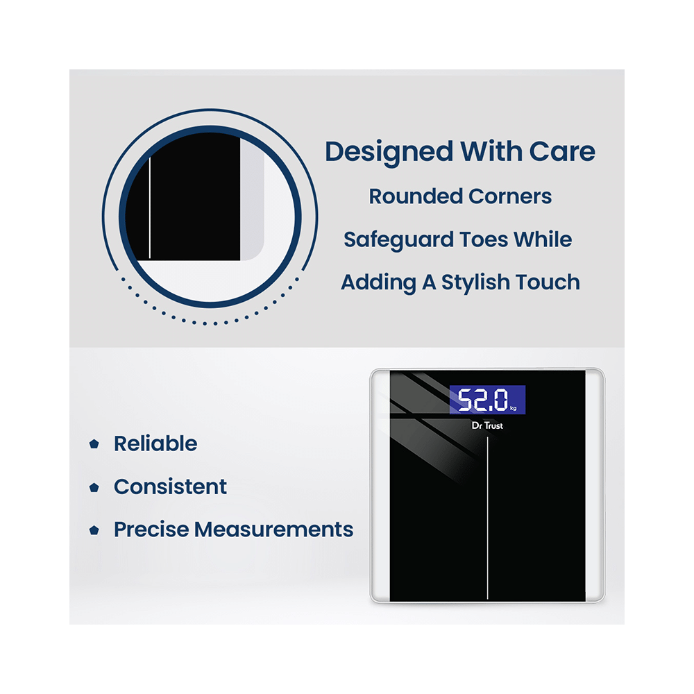 Dr Trust USA Balance Personal Digital Electronic Body Weighing Machine 513 - Image 4