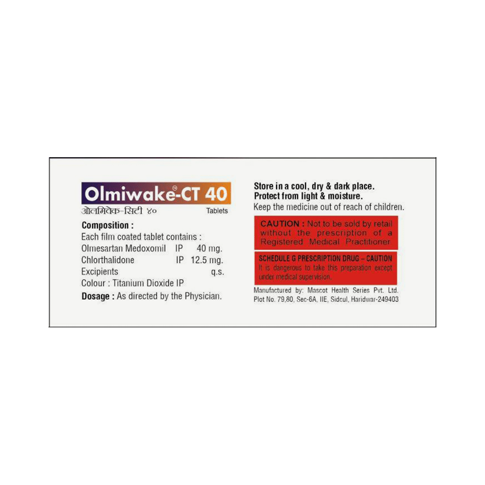 Olmiwake-CT 40 Tablet - Image 2