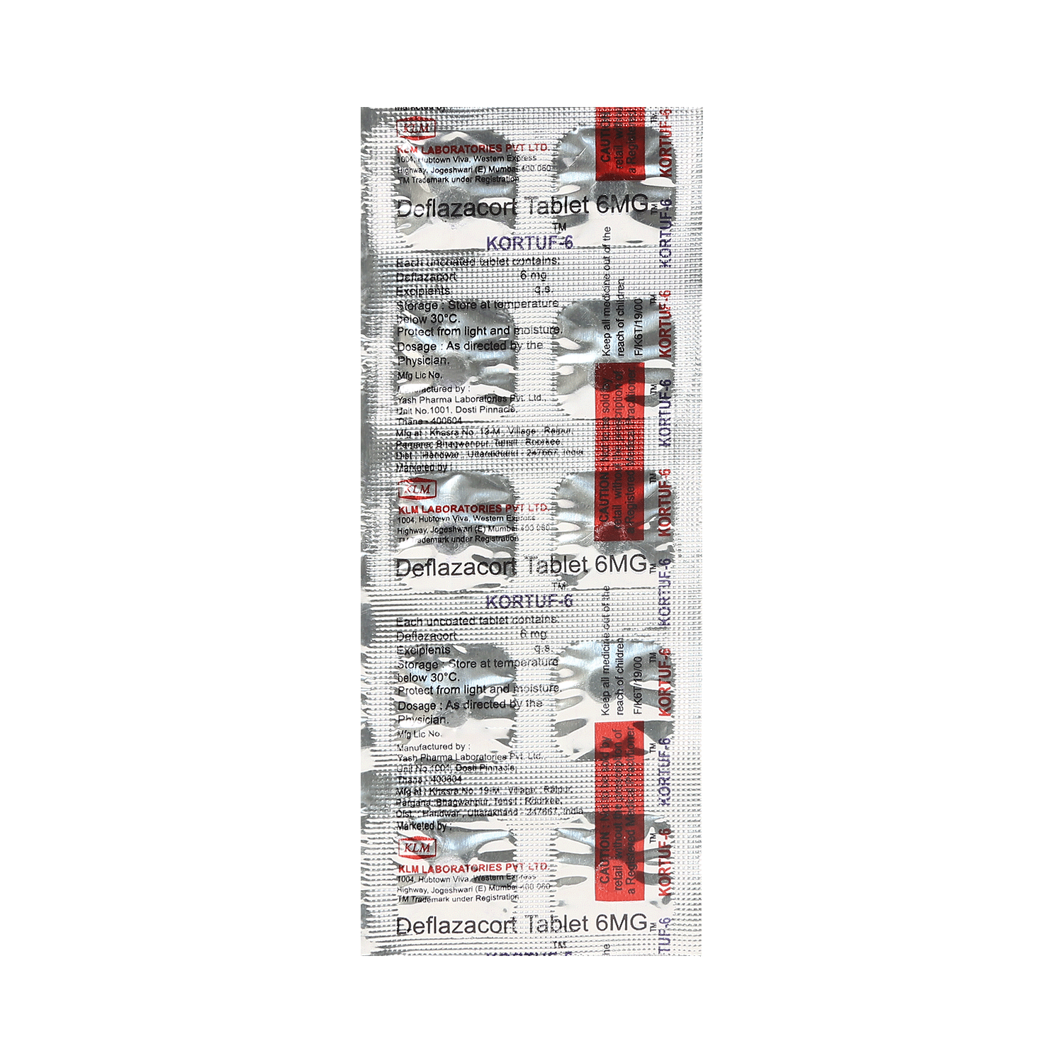Kortuf 6mg Tablet - Image 3