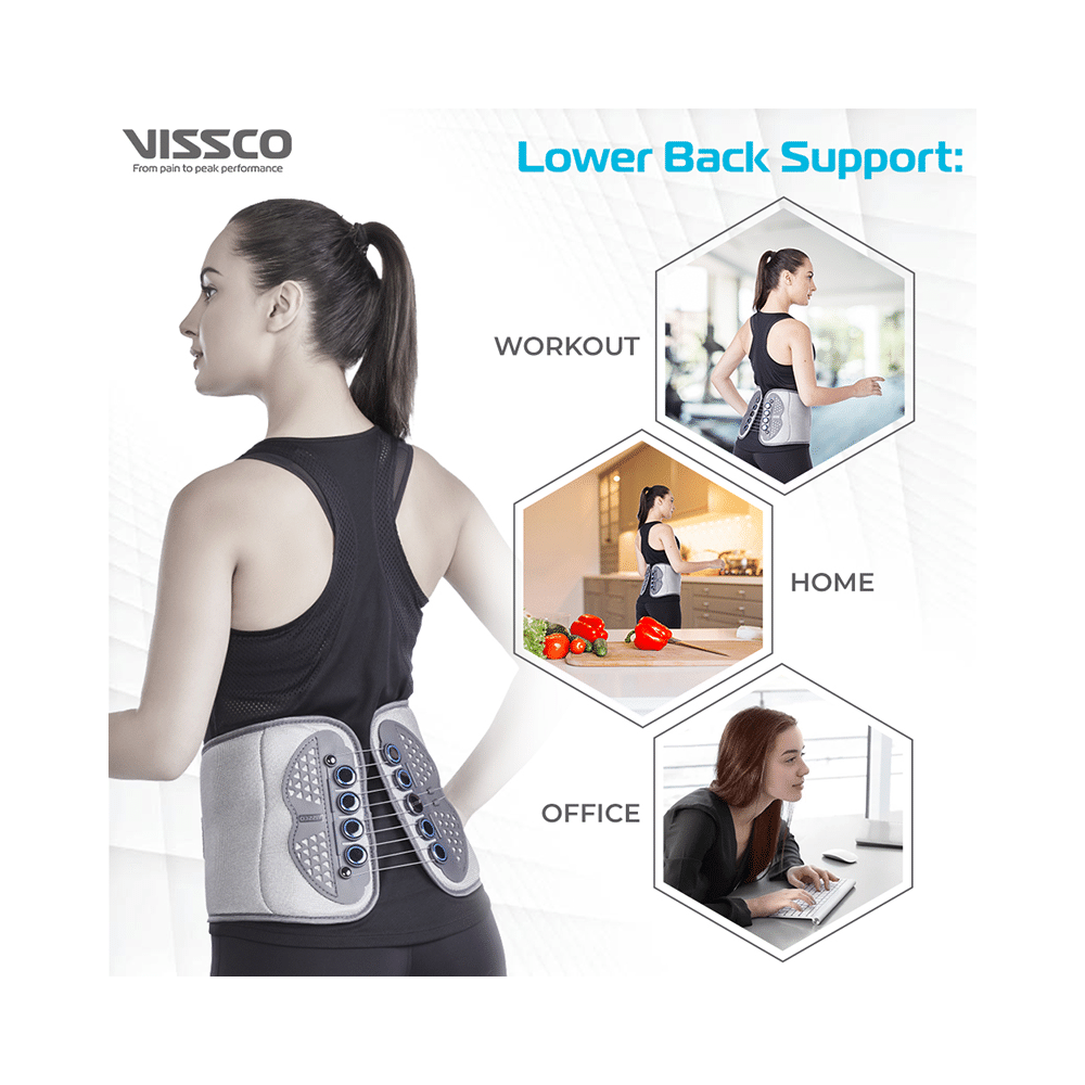 Vissco Core 0125 Flexi Lacepull LS Belt XL Grey - Image 5