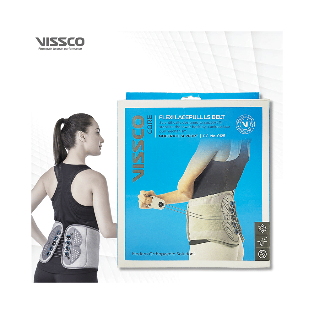 Vissco Core 0125 Flexi Lacepull LS Belt XL Grey - Image 6