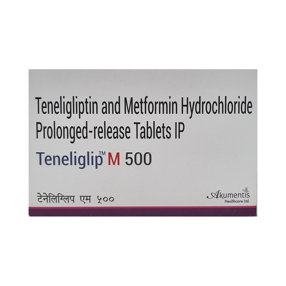Teneliglip-M 500 Tablet PR