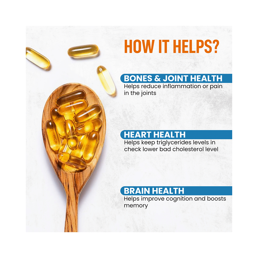 Herbal Max Omega-3 Soft Gelatin Capsule - Image 7