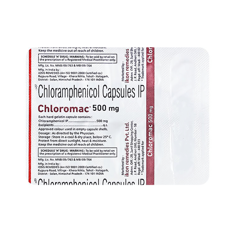 Chloromac 500mg Capsule