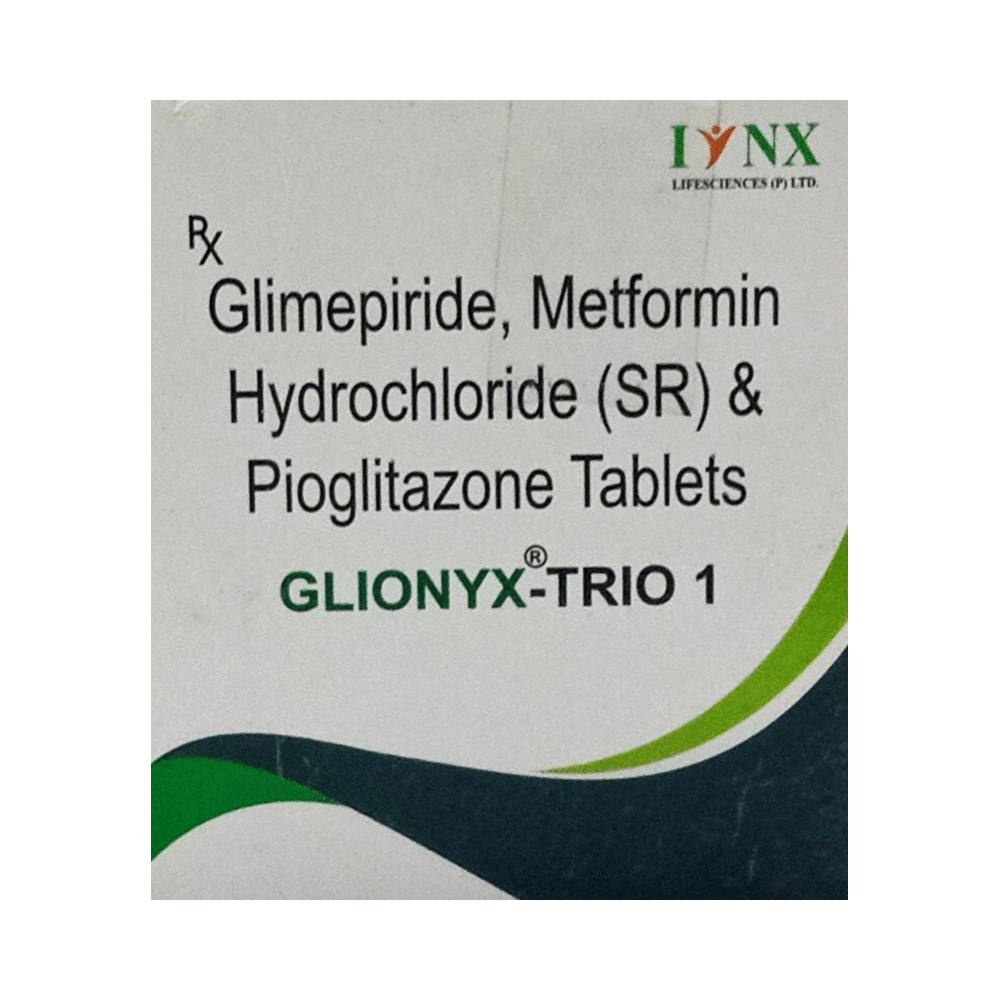Glionyx-Trio 1 Tablet SR - Image 1